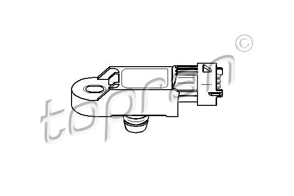 Senzor de presiune galerie admisie Dacia Logan Sandero Duster Renault Clio Espace 4 Kangoo Laguna 3 Megane 2 Scenic 3 Opel Movano Vivaro 1.5 Dci