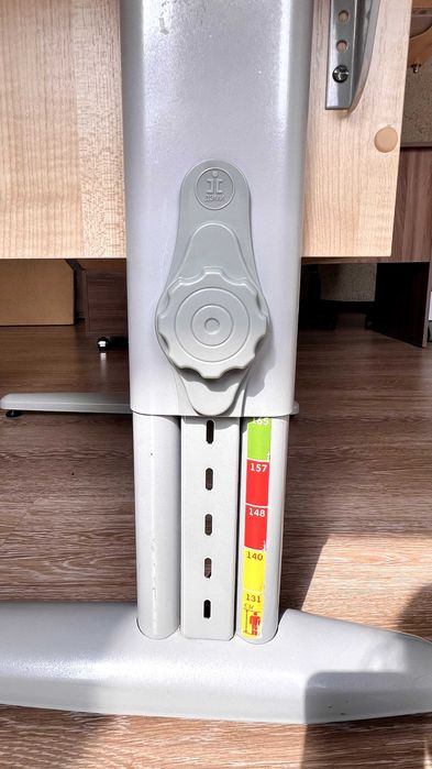 Растущая учебная парта + растущий стул