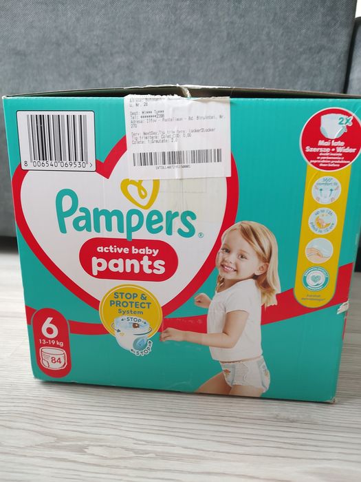 Scutece Pampers Pants marimea 6
