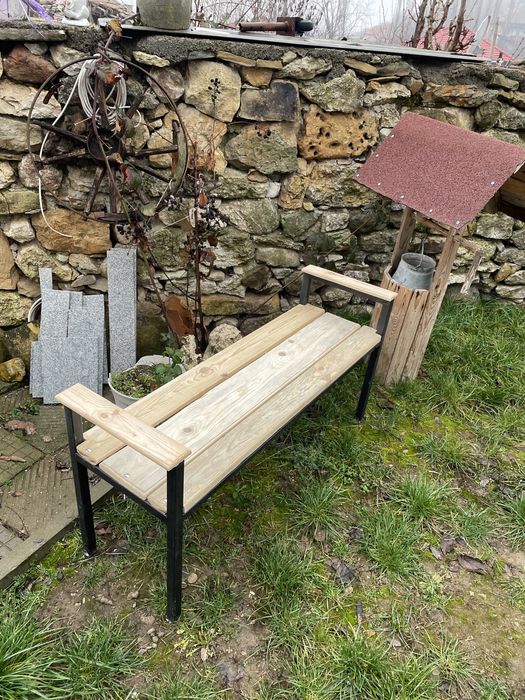 Градинска пейка 120см