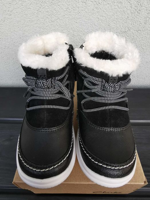 Ghete Clarks piele, noi, cu eticheta, masura 25,5, pret minim