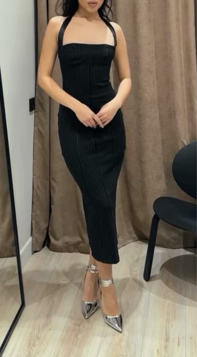 Шикарные лакированные черные туфли