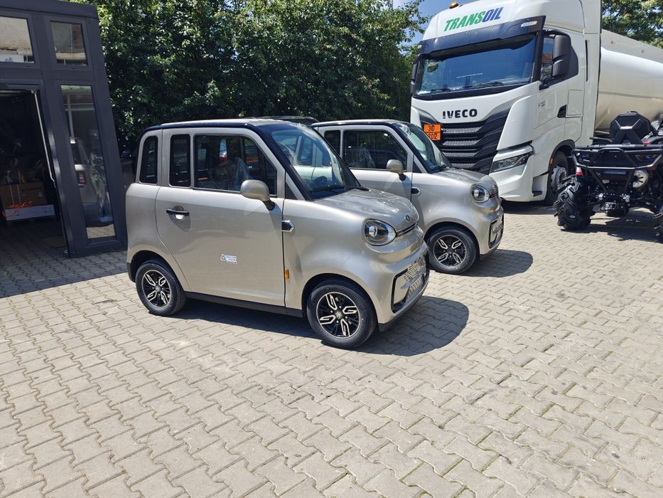 Masina Electrica Fara Permis NIEVE Q-EN de la KUBA, 25km/h, Fara Permis ! Noua 2026