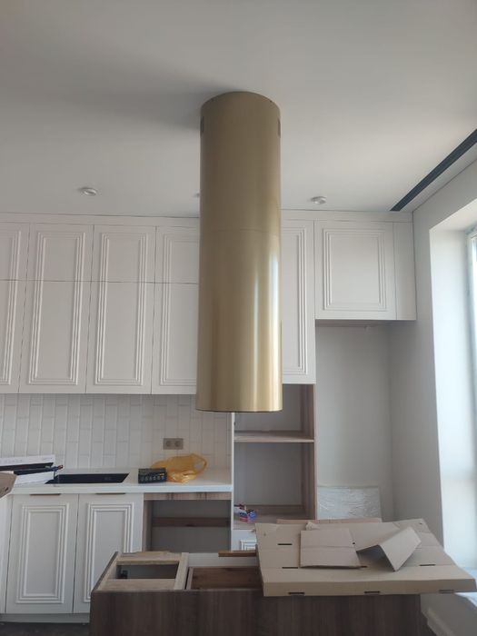 Установка вытяжки.Астана