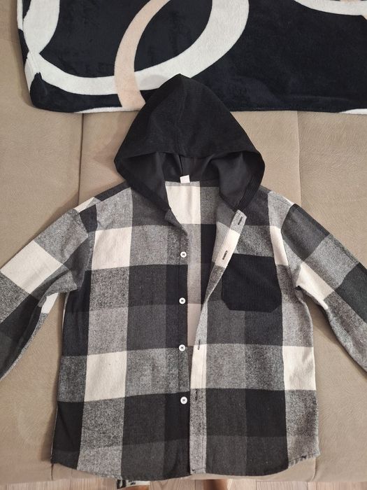 Geaca/Jachetă colegiu +cămașă băieți 12-13 ani