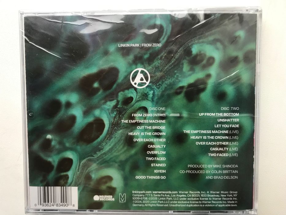 audio cd Linkin Park альбом лицензия
