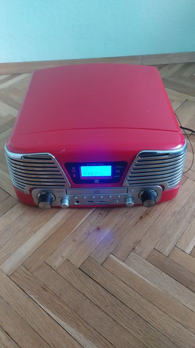 Ретро стерео система Dual NR6 - грамофон, FM радио, CD, MP3, SD card.