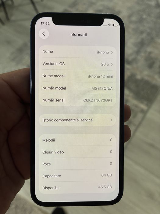iPhone 12 Mini Albastru