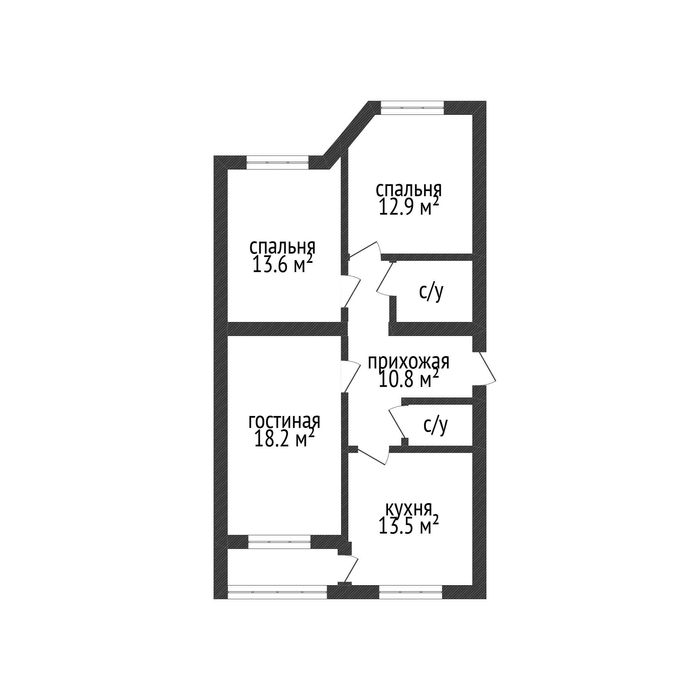 3-х ком кв, 28.5 млн  Шанхай