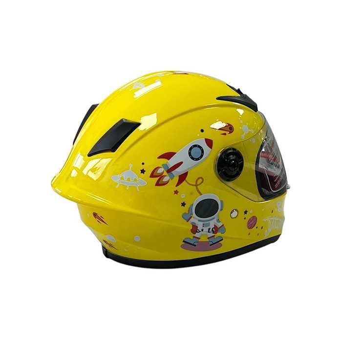 Детска каска, Прозрачна слюда, Шлем, 4 цвята в 2 размера