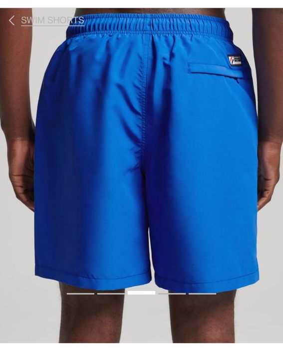 Мъжки къси панталонки : SUPERDRY Applique 19 inch Recycled Swim Shorts XL