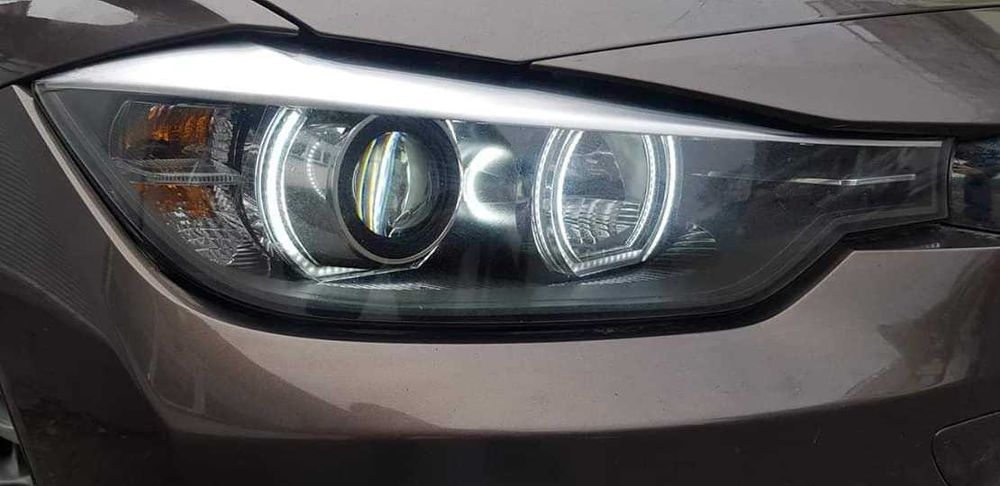 Montaj kit Lupe Bixenon/BiLed faruri cu halogen pt BMW,Audi,VW,Skoda