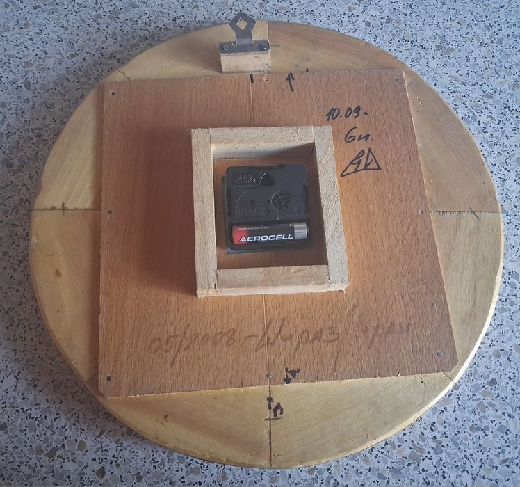 Уникален стенен часовник ръчна изработка в персийски стил