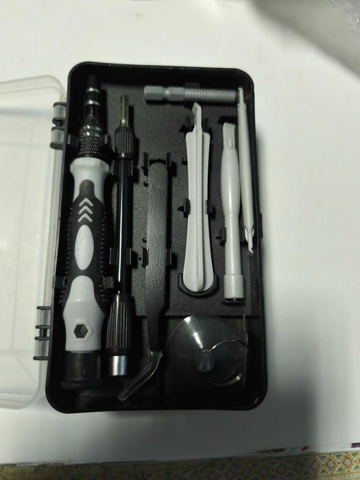 Set surubelnite de precizie cu biti 115 in 1