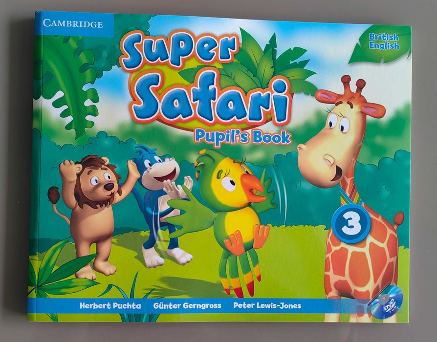 Учебник Super Safari 3 (английски език)