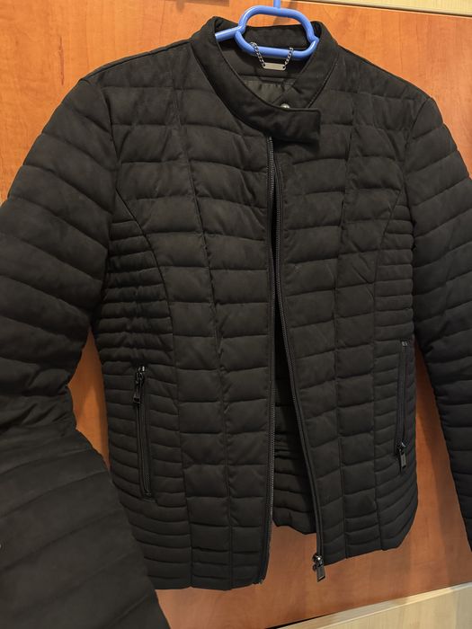 Geaca Jacheta Guess dama XS/S negru catifea