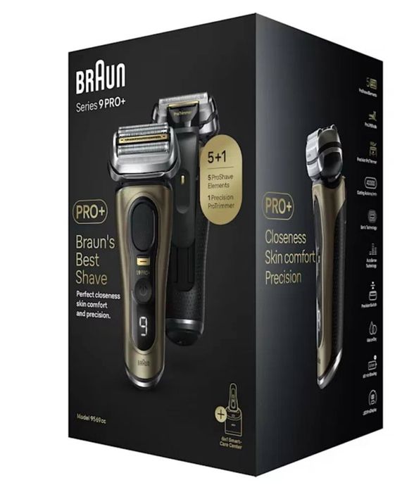 Braun B-9569 — это мужская электро бритва из серии Braun Series 9 Pro+