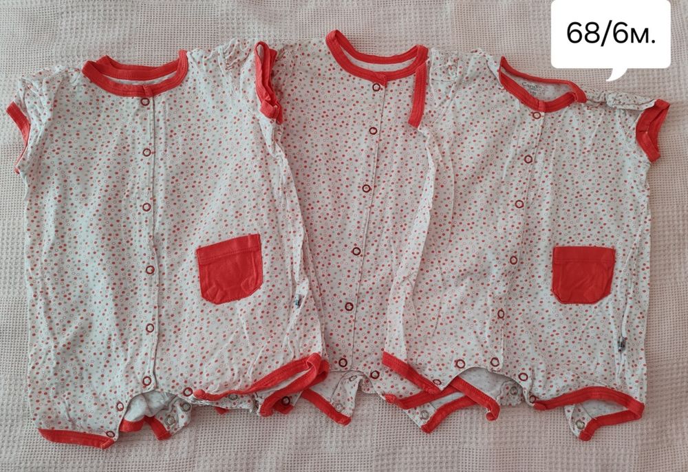 Лот от запазени бебешки дрешки 3-6м Обща  цена 45 €