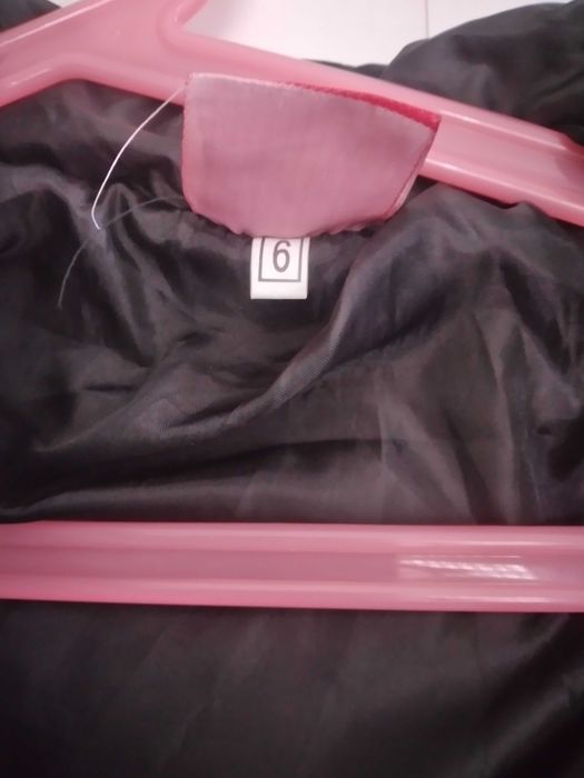 Детско яке The North Face – черно и бяло, 6 г.