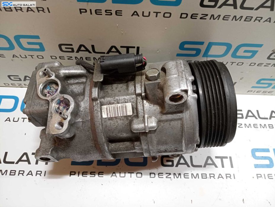 Compresor AC Aer Conditionat Clima BMW Seria 1 E81 E87 2.0 D 2004 - 2011 Cod 6987766-01 64526987766-01 447190-6260 [M6888]