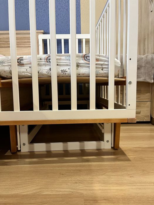 Детская кроватка tomix с матрасом