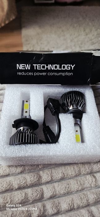 Becuri led auto H7 set - 2 buc