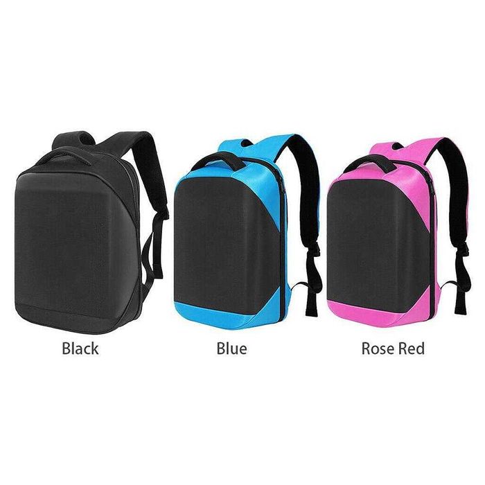 4D LED Раница с дисплей, Водоустойчива Светеща раница APP контрол