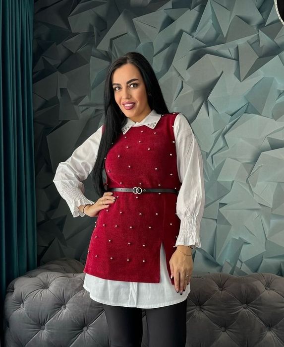 Rochie roșie drăguță