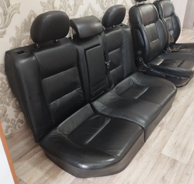 Салон сиденья кожа Опель вектра Б