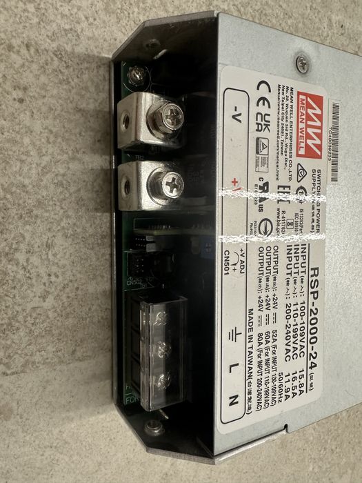 Продам RSP-2000-24 MEAN WELL 1920 Вт 24 В