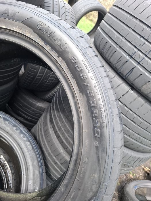 Vand set 4 anvelope 255 50 20 goodyear de vara bune  dot 2020