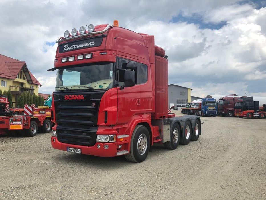 Scania 8X4 convertizor 250 tone