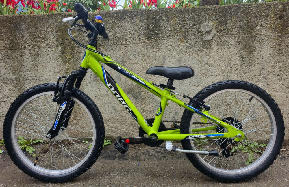 Drag tomahawk 20 цола 6 скорости Shimano Алуминиев Детски с амортисьор