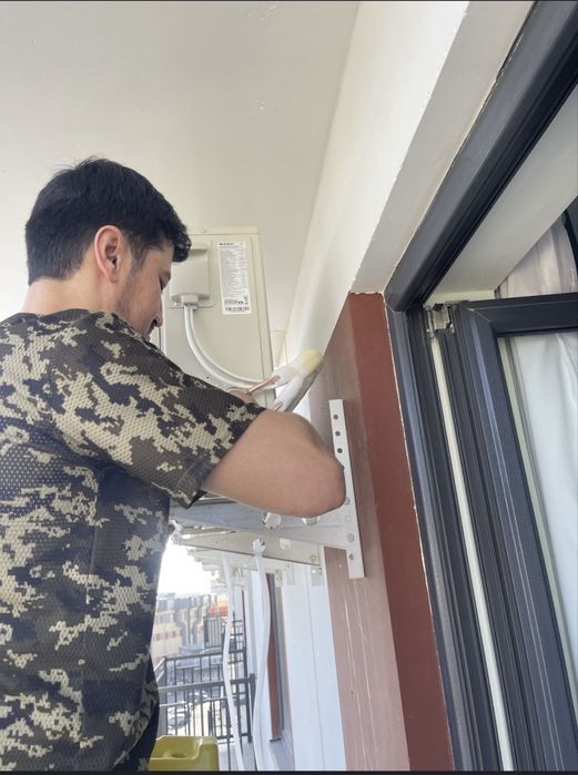 Кондиционер установка и залить фрионов