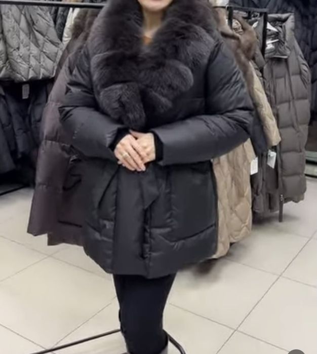 Зимняя куртка черный