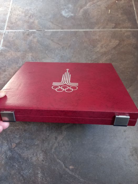 Колекция сребърни монети Олимпиада Москва 1980г