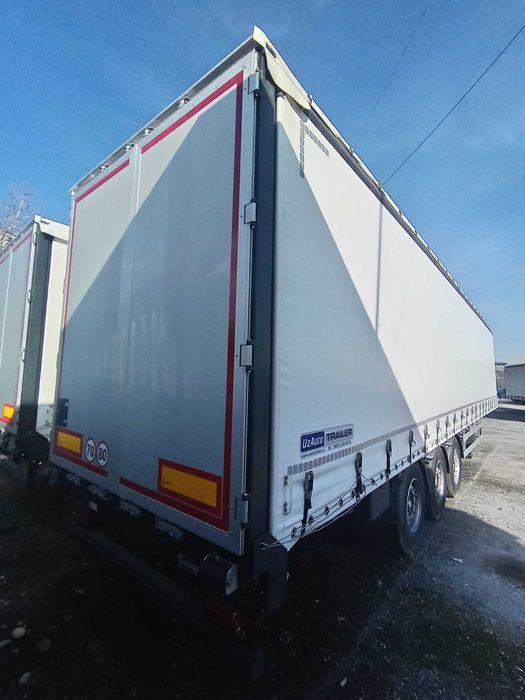 Полуприцеп тентовый (шторный) объём 92 куб.м