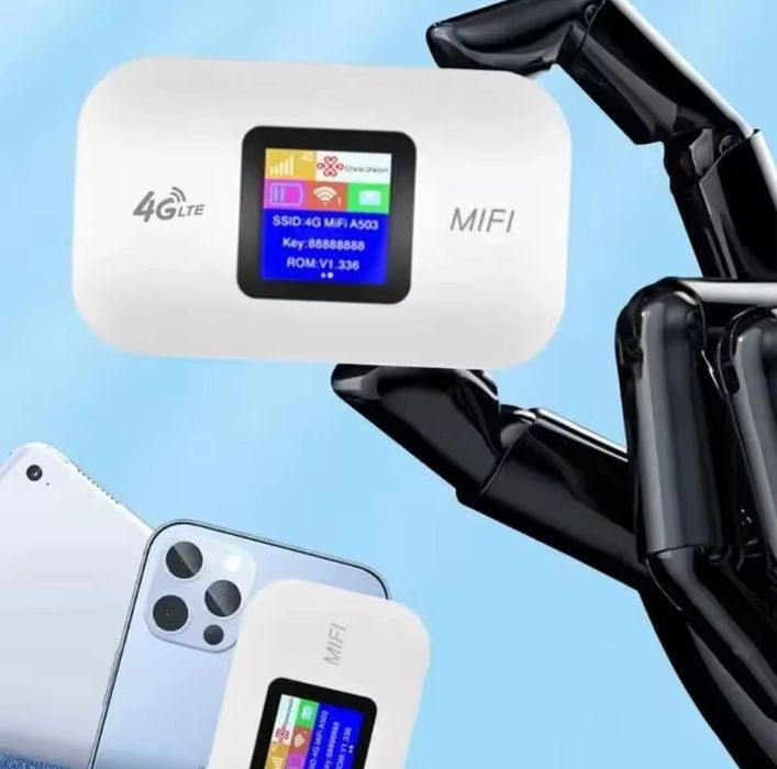 Router wireless wi fi cu acumulator si cartela SIM nou