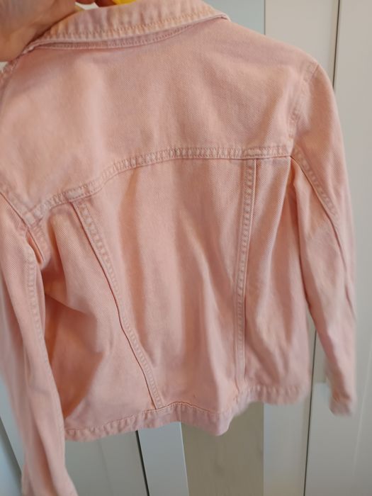 Geaca de blugi roz, mărimea 9 -10 ani