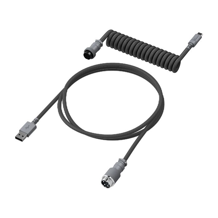 Кабель авиатор Hyper x спиральный coiled cable