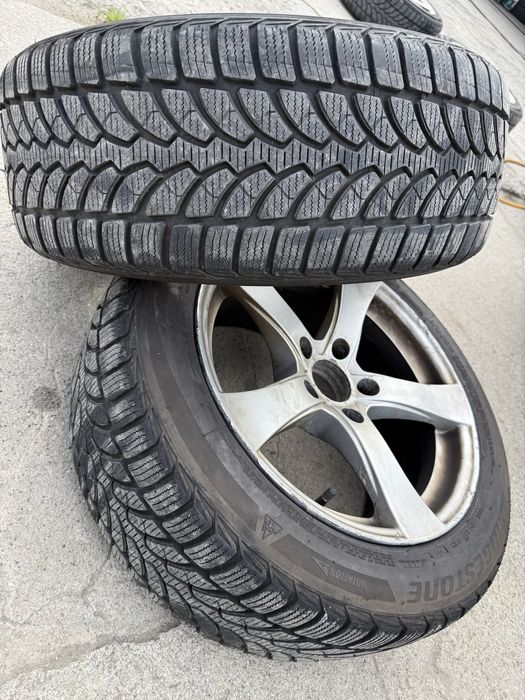 Jante bmw 17 cu cauciucuri iarna 225/50/17