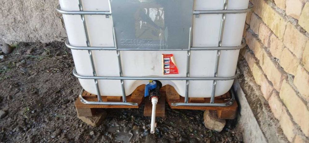 Емкость, бочка, еврокуб - 1 тн