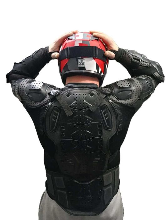 Кросов комплект атв протекция каска очила и ризница