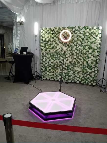 Cabina foto/Photo booth/Platforma 360° video booth/Fum greu