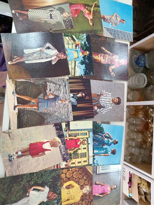 Открытки времен СССР в количестве