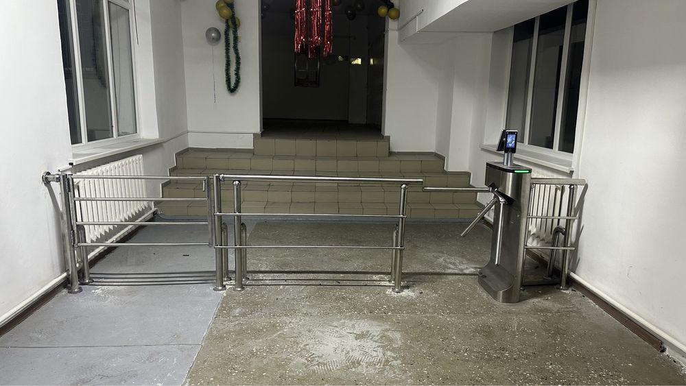 Турникет Монтаж Скуд Биометрия Карточка