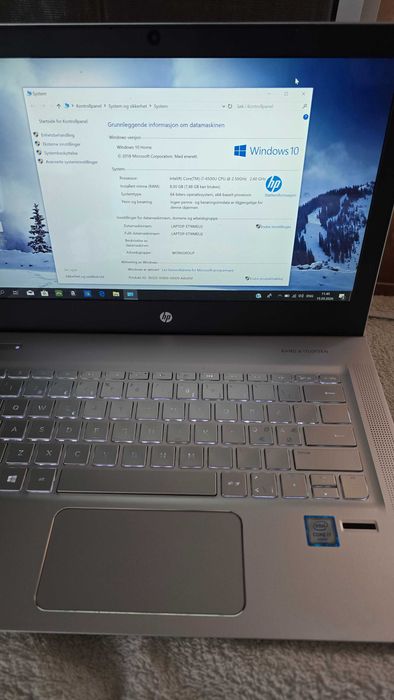 Hp i7 super slim