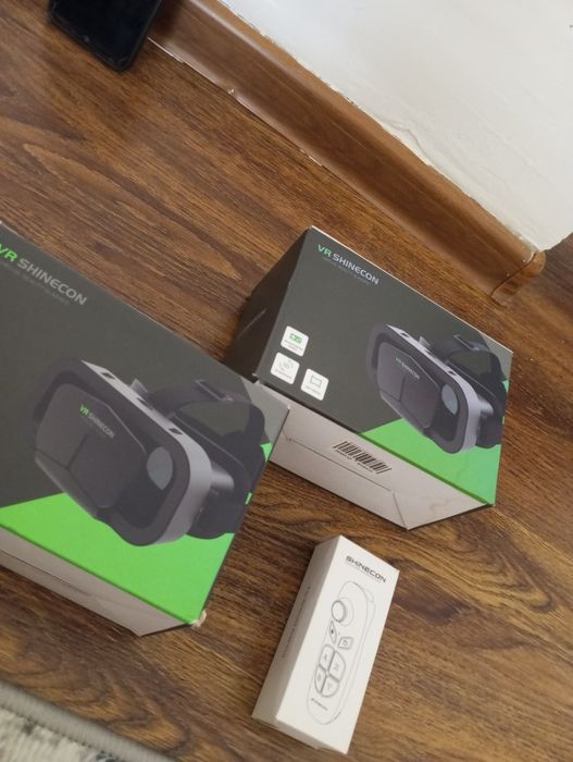 VR BOX 2.0 + Пульт (Комплект для двоих!) — СУПЕР ЦЕНА