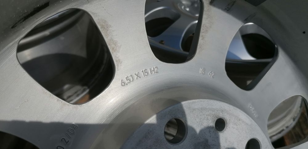 15 цола 5 х 120 мм БМВ Е46 - Оригинал - КАТО НОВИ !