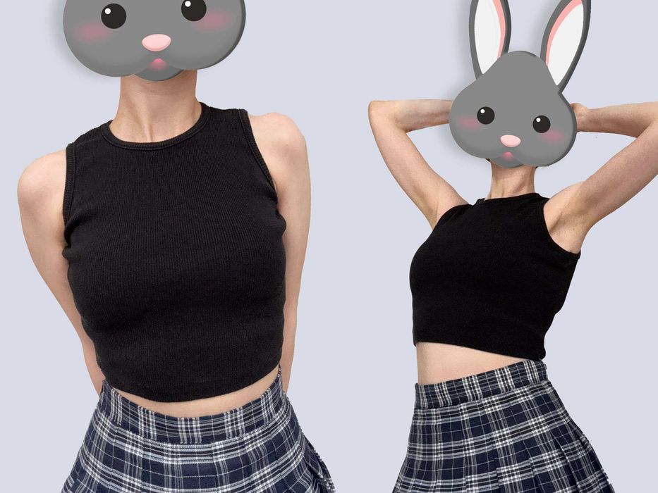 Рубашка, юбка, жилет и топ